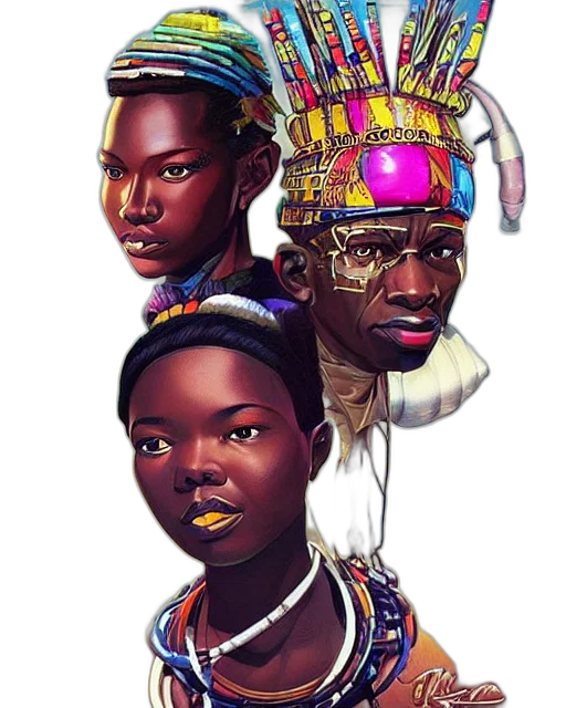 crown, face, mask, jewelry, concept art, fantasy art, comic book art, photorealistic transparent PNG cut-out
