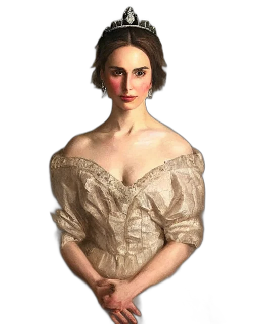 dress, face, crown, jewelry transparent PNG cut-out