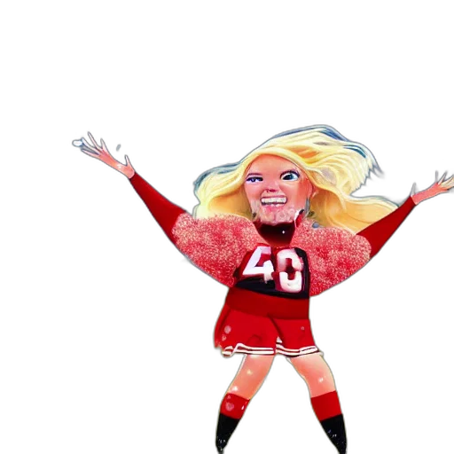 hair, cartoon, 3d render, concept art, big, large, hairy, spiders transparent PNG cut-out