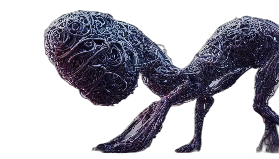 creature, hair, animal, crown transparent PNG cut-out