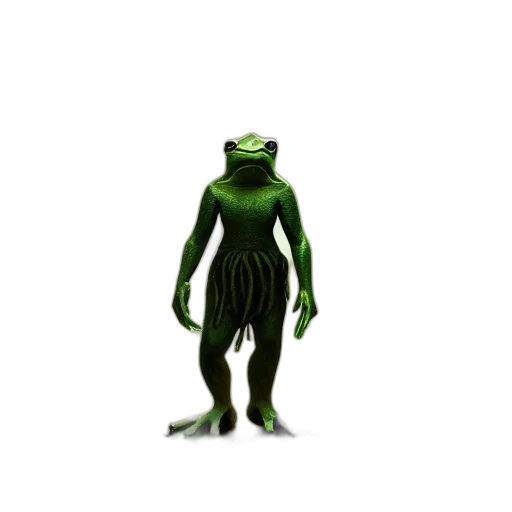 creature, animal, robot, mask, 3d render, concept art, pixel art, outer space transparent PNG cut-out