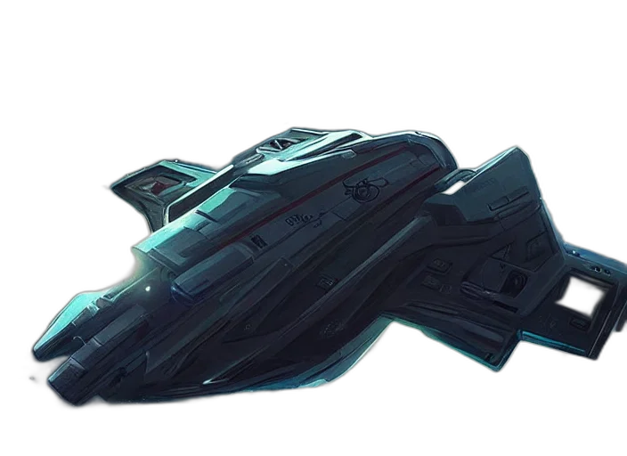 weapon, car, concept art, 3d render transparent PNG cut-out