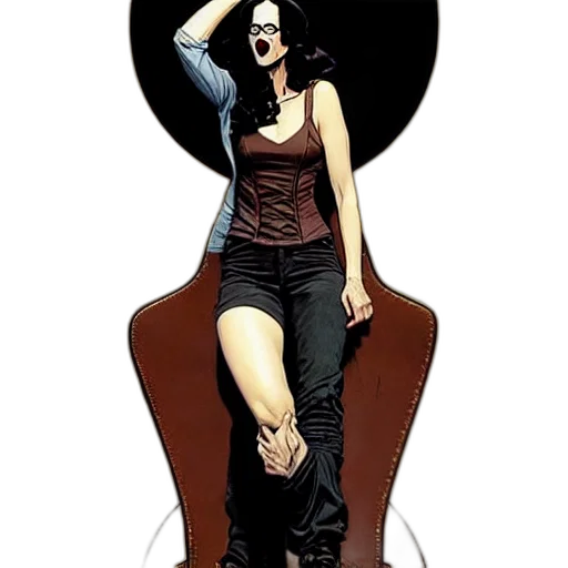 comic book art, concept art, cartoon, rafael transparent PNG cut-out