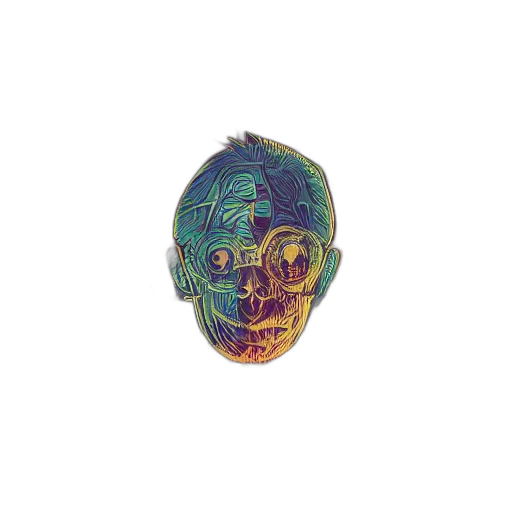 mask, face, jewelry, creature transparent PNG cut-out