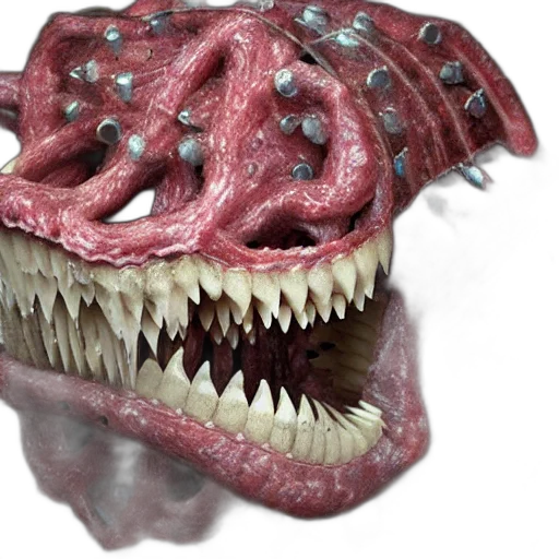 creature, mask, dragon, animal, 3d render, concept art, photorealistic, close transparent PNG cut-out