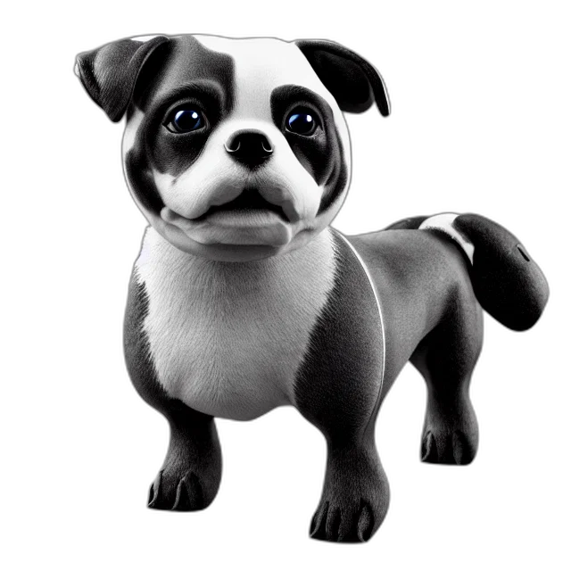 animal, creature, robot, staff, 3d render, photorealistic, cartoon, concept art transparent PNG cut-out