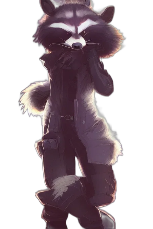 jacket, staff, mask, animal transparent PNG cut-out