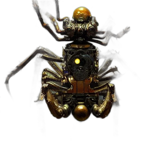 animal, creature, robot, jewelry, concept art, 3d render, photorealistic, pixel art transparent PNG cut-out