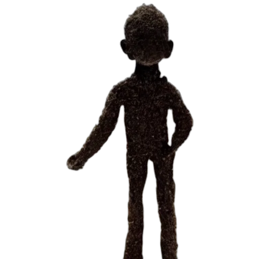 staff, robot, hat, creature transparent PNG cut-out