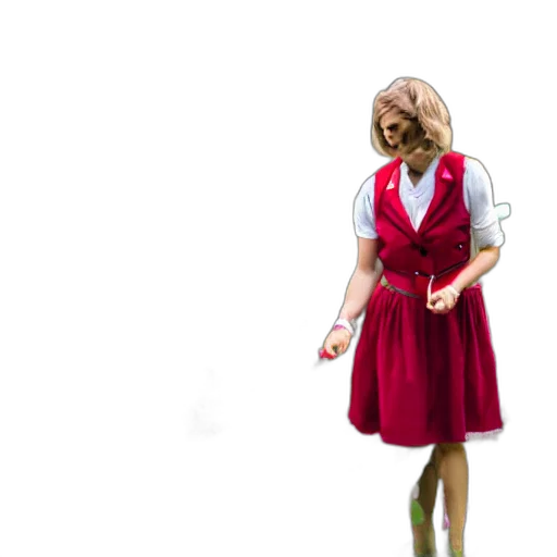 dress, staff, jacket, shoes, concept art, 3d render, photorealistic, pixel art transparent PNG cut-out