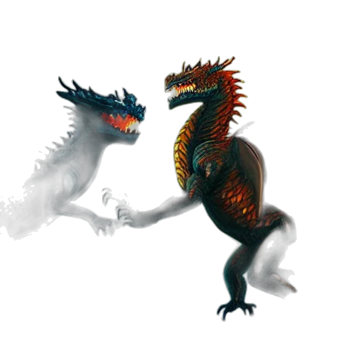 dragon, creature, animal, concept art transparent PNG cut-out