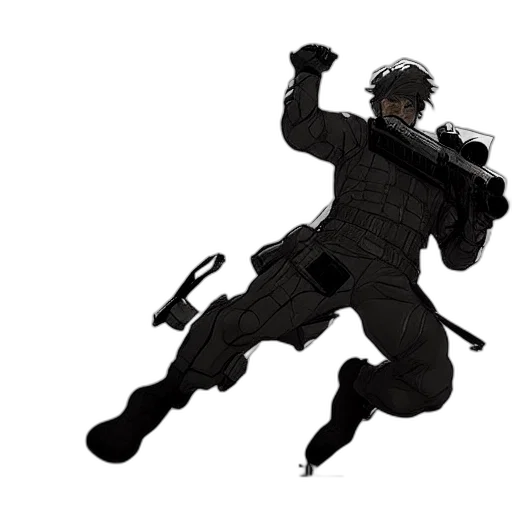 weapon, staff, jacket, sword transparent PNG cut-out