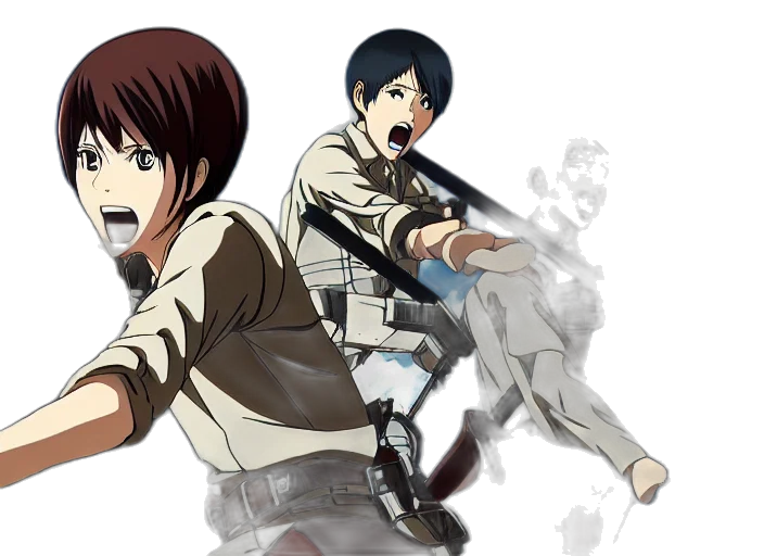 weapon, concept art, anime, cartoon, screenshot, attack, titan, wit transparent PNG cut-out