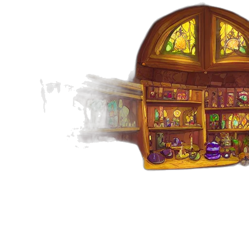 furniture, crown, 3d render, concept art transparent PNG cut-out
