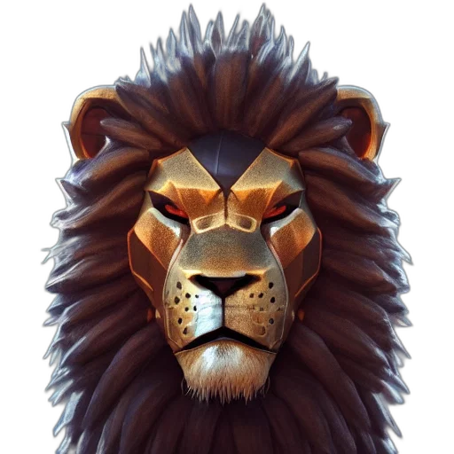 crown, animal, staff, mask transparent PNG cut-out