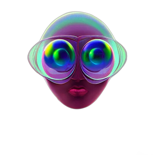 mask, face, creature, jewelry transparent PNG cut-out