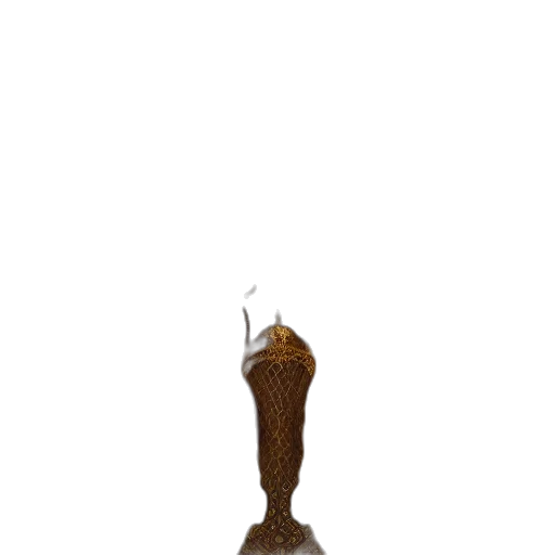 staff, bottle, sword, crown transparent PNG cut-out