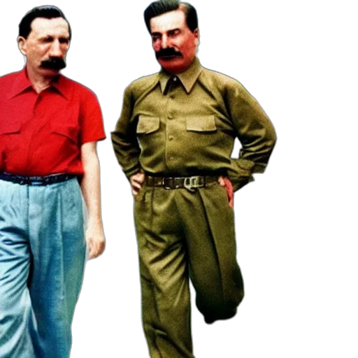 jacket, concept art, red, stalin, colorful, picture, wearing, short transparent PNG cut-out