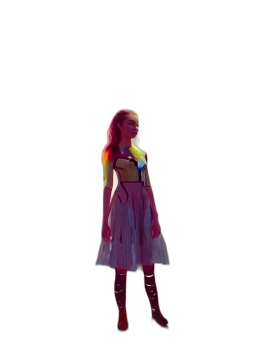 dress, robot, jacket, creature transparent PNG cut-out