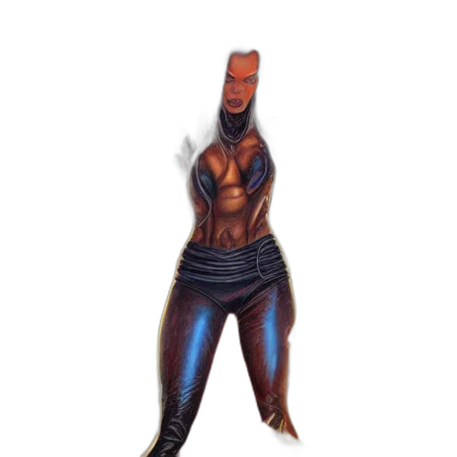 staff, robot, creature, mask transparent PNG cut-out