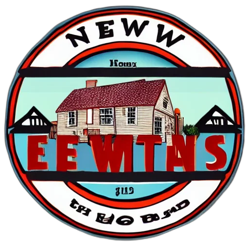 new, england, town, style transparent PNG cut-out