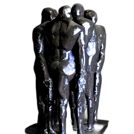 staff, robot, jewelry, 3d render transparent PNG cut-out