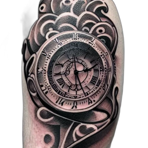 photorealistic, tattoo, design, nothing transparent PNG cut-out