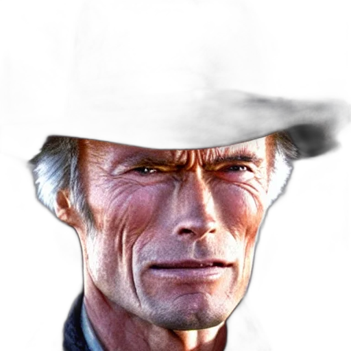 hat, face, jacket, staff transparent PNG cut-out