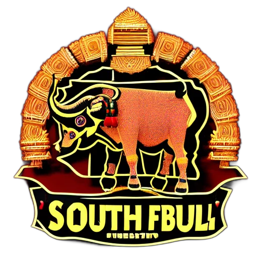 logo, south, indian, bull transparent PNG cut-out