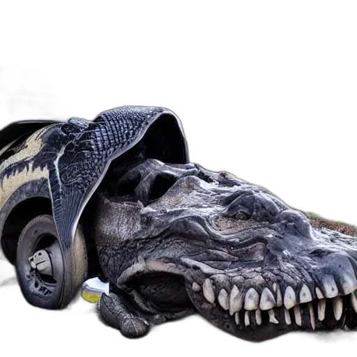 shoes, mask, dragon, creature, 3d render, photorealistic, one, large transparent PNG cut-out