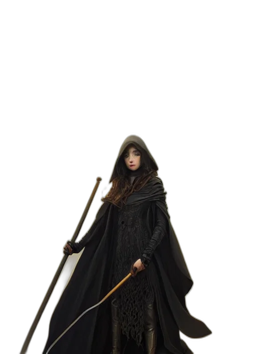 staff, sword, jacket, weapon transparent PNG cut-out