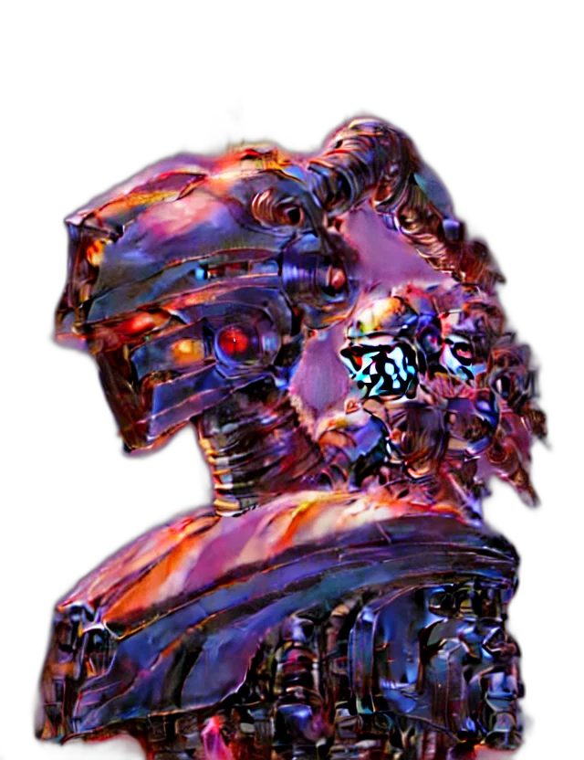 robot, face, mask, creature transparent PNG cut-out