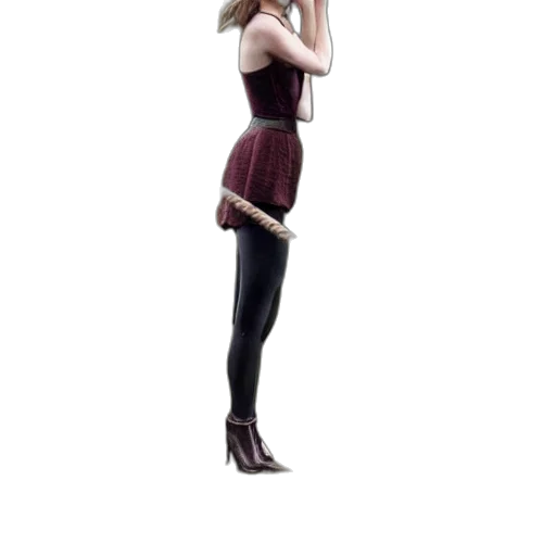 dress, staff, concept art, 3d render, photorealistic, pixel art, dark, monochrome transparent PNG cut-out
