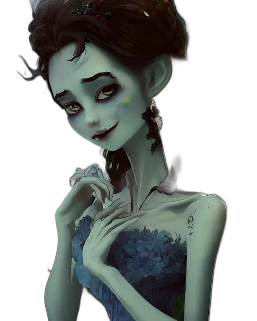 dress, mask, face, jewelry, concept art, fantasy art, cartoon, comic book art transparent PNG cut-out