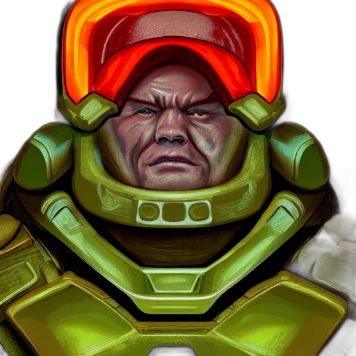 face, robot, mask, concept art, pixel art, comic book art, photorealistic, portrait transparent PNG cut-out