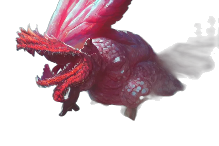 dragon, creature, animal, weapon transparent PNG cut-out