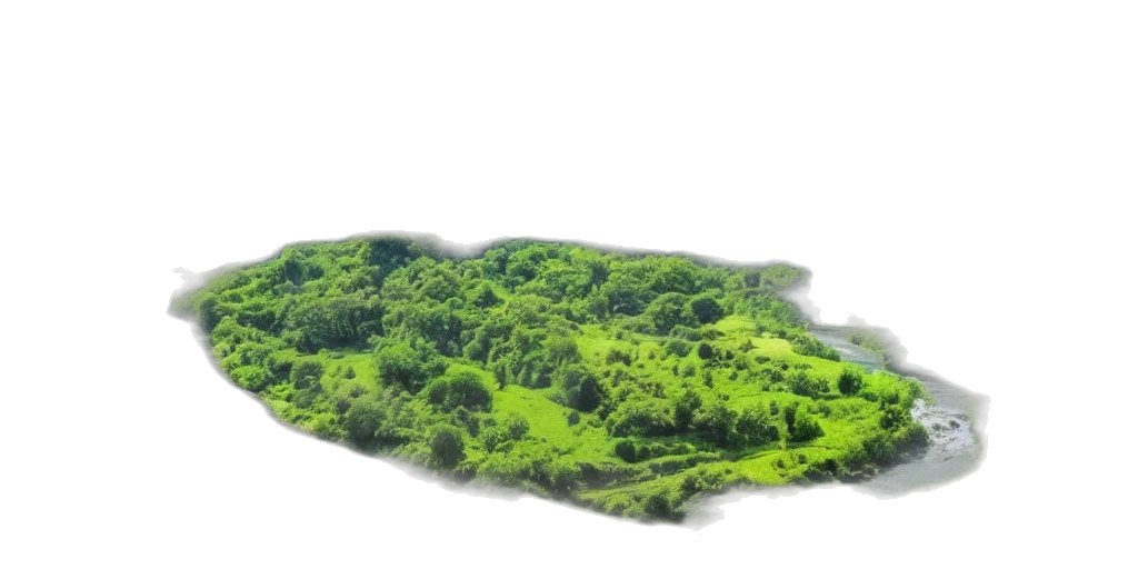 tree, 3d render, photorealistic, concept art, forest, fog, rain, underwater transparent PNG cut-out