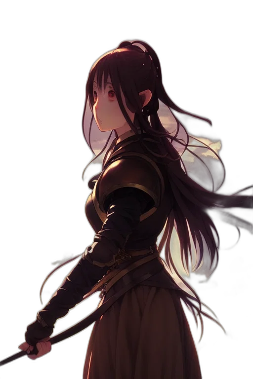 sword, staff, weapon, crown transparent PNG cut-out