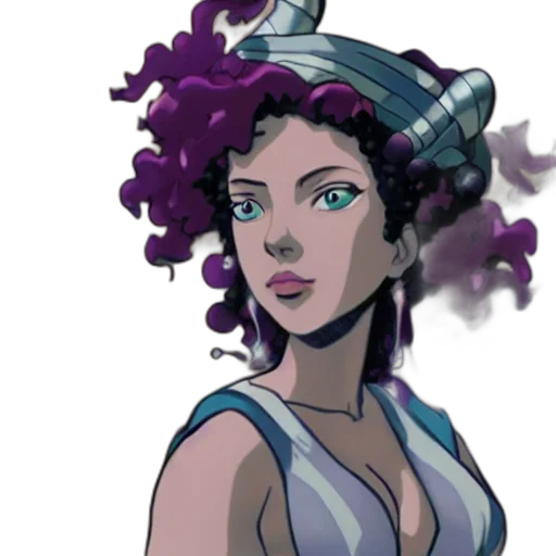 crown, staff, hat, dress, concept art, comic book art, fantasy art, cartoon transparent PNG cut-out