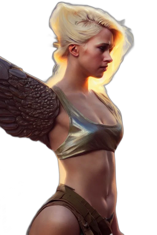 dragon, staff, fantasy art, concept art transparent PNG cut-out