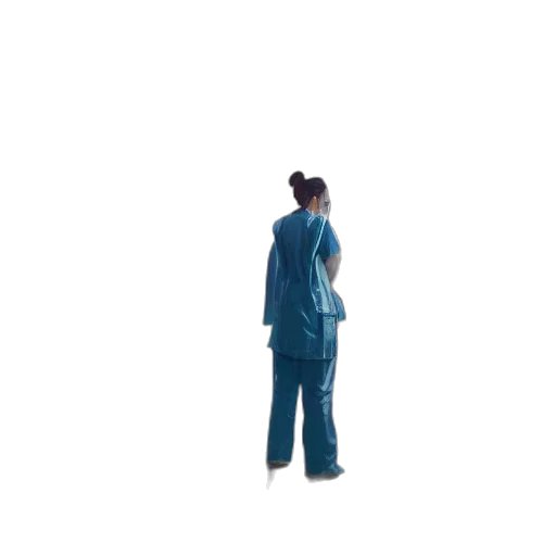 staff, dress, robot, umbrella, 3d render, concept art, vaporwave, photorealistic transparent PNG cut-out