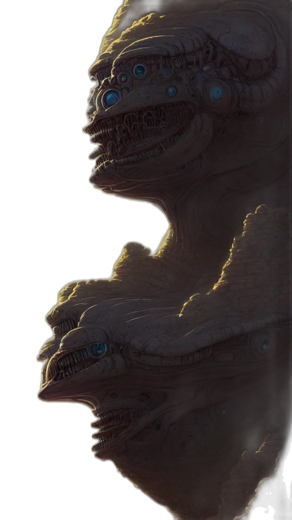dragon, face, creature, mask transparent PNG cut-out