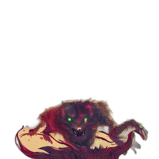 creature, animal, dragon, mask, watercolor, concept art, fantasy art, pixel art transparent PNG cut-out