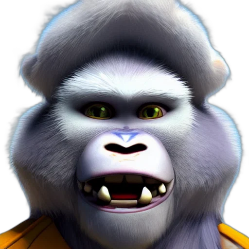 animal, face, creature, staff transparent PNG cut-out