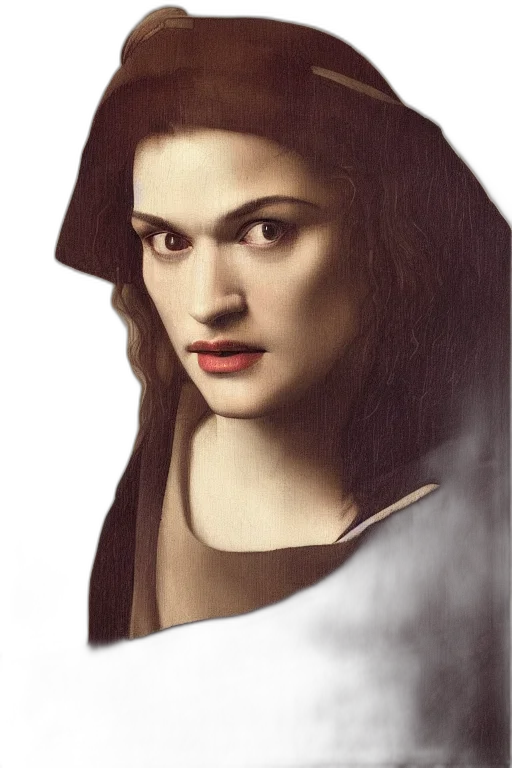 face, crown, dress, mask, photorealistic, fantasy art, oil painting, concept art transparent PNG cut-out