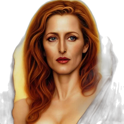 face, photorealistic, oil painting, fantasy art transparent PNG cut-out