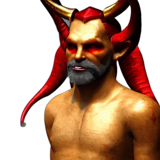 mask, dragon, creature, staff transparent PNG cut-out