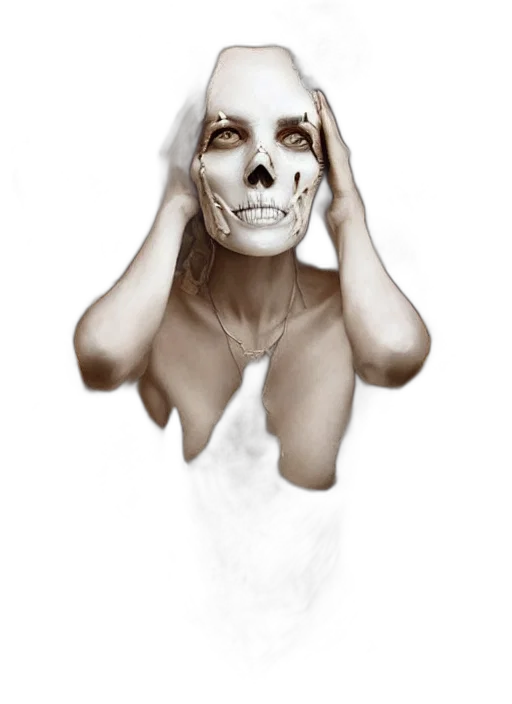 mask, face, jewelry, creature transparent PNG cut-out