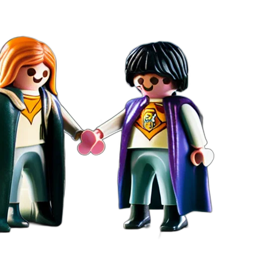 concept art, 3d render, epic, professional, harry, potter, playmobil, figure transparent PNG cut-out