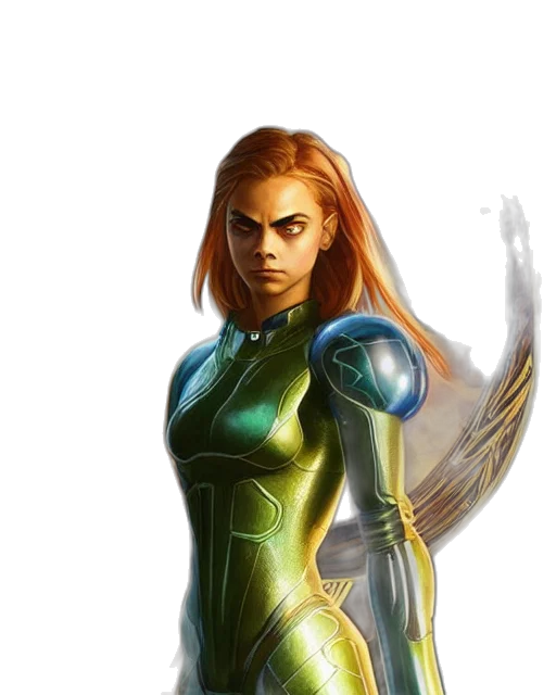 concept art, comic book art, fantasy art, 3d render, green, symmetric, movie, poster transparent PNG cut-out